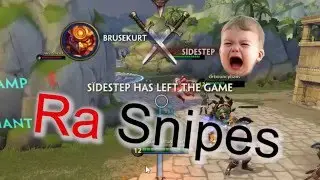Smite - Ra snipes montage (dubstep-free)