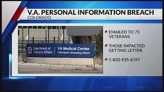 VA Eastern Colorado send letters informing of data error