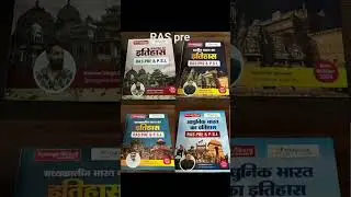 RAS PRE 2026 book list #ras #rajasthan #springboard #vikasgupta
