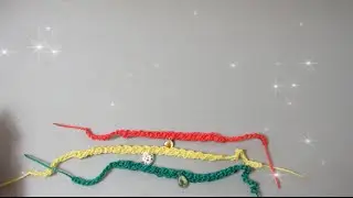 PULSERA TEJIDA A CROCHET. | Labores Angélika |