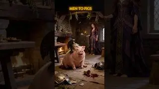 Men Turned to Pigs | Island of Circe #greekmythology #history #greekgods #greeklegends #odyssey