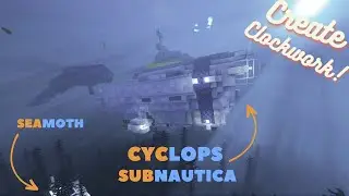 Minecraft Create Clockwork: Cyclops (Subnautica)