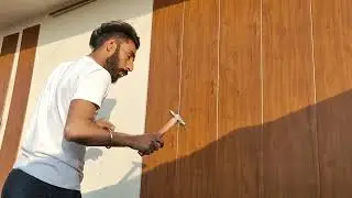 how to installation pvc wall panel || pvc ceilling bedroom design || pvc wall paneling | kk interiir