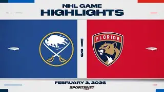 NHL Highlights | Sabres vs. Panthers - February 2, 2026