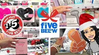 FIVE BELOW SHOPPING!!! $1 to $5 CHRISTMAS GIFT IDEAS + STOCKING STUFFERS!!!