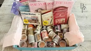 Journalsay PR Unboxing | Sticker Books | Washi Tapes & Journaling Supplies Haul