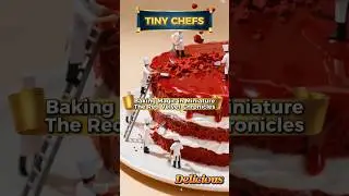 Baking Magic in Miniature &mdash; The Red Velvet Chronicles 🍰✨ #shorts #ai #fyp #viral #ViralShorts #asmr