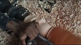 Live Hand Wood Carving | Traditional Wooden Design Making by Hand