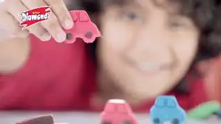 Yellow Diamond Motu Patlu Clay Mould Rings TVC 30s