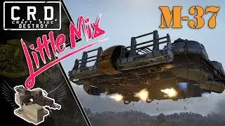 Crossout: [ Hover & M 37 x3 ] PIERCER MIX [ver. 0.9.110]