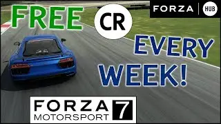 Forza Motorsport 7 - How To Get FREE Credits/Money Every Week! Forza Hub - Forza Motorsport 7