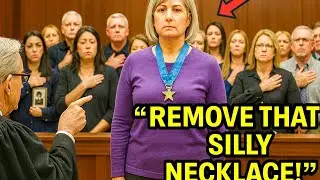The Judge Ordered Her to Remove the Medal of Honor &mdash; Then the Admiral Entered and the Court Fell S