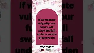 Maya Angelou Quotes || Beautiful Words For Beautiful Life || #shorts #mayaangelou #englishquotes