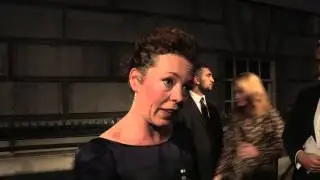 Olivia Colman 56th BFI LFF Awards Arrival Interview