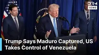 FULL PRESSER: Trump Announces US Takeover of Venezuela, Maduro Trial in New York After Arrest | AC1G