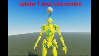 Jotaro aba 1shot combo (HARD)