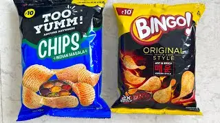 Bingo and too yum chips asmr