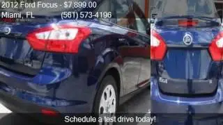 2012 Ford Focus SE 4dr Sedan for sale in Miami, FL 33010 at
