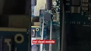 Itel dead power Ic reballing #shortviral