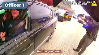 Massive Response to Fugitive Manhunt || Bodycam Video