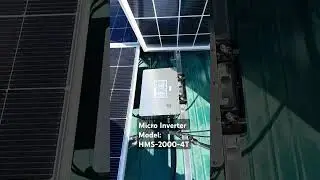 Micro Inverter HMS-2000-T4 #hoymiles #Solarboy#Installer#ligthupsolar