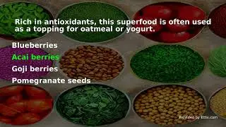 guess the superfood quiz
