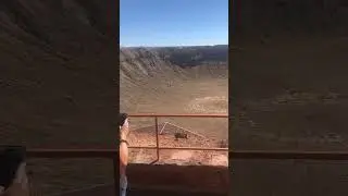 The meteor crater in New Mexico