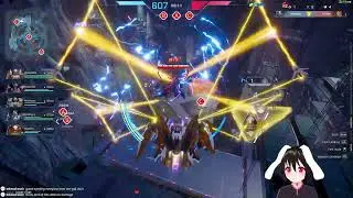 Bullying Panther in Mecha Break with Hurricane (Counter Striker?)