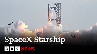SpaceX pulls off Starship rocket launch in much-needed comeback | BBC News