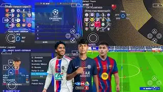 eFootball PES 2026 PPSSPP ORIGINAL ISO DOWNLOAD PES 2026 PSP FULL KITS 26 & TRANSFERS 4K GRAPHICS   