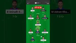 ITT Vs SS Dream 11Team#viralvideo #ytshorts #fantasycricket#shorts