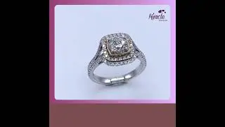Eternal Spark Double Halo Solitaire Ring &ndash; A Masterpiece by Miracle Diamonds