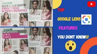 How To Use Google Lens | Feature You Never Used Before