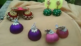 Dreamy Dangles | Silk thread earrings| Jhumkas| Handmade jewlry| Silk thread bangles for sale