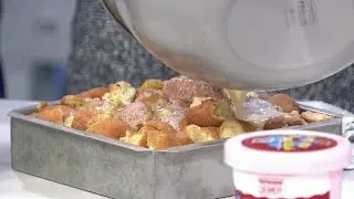Check out this cider donut bread pudding recipe