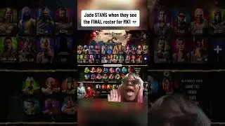 #mortalkombat | When Jade STANS See the Final MK1 Roster 🥹