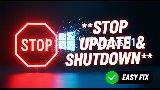 Remove Update and Shut Down 🌟 Stop Update and Restart Windows 11