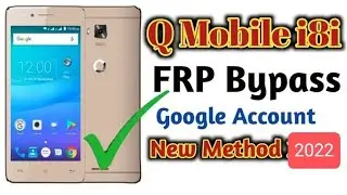qmobile i8i frp bypass without PC latest 2022