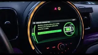 Forgotten Phone in Tray Reminder Mini Cooper Countryman Clubman BMW