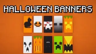 10 лучших обучающих материалов по созданию баннеров на Хэллоуин в Minecraft 🚩