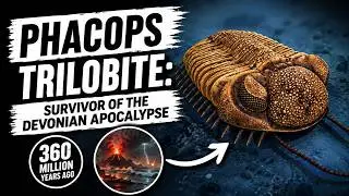 Phacops Trilobite & The Devonian Apocalypse 🌊 360 Million Years Ago