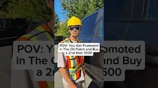 POV: You Get Promoted in The Oil Patch and Buy Your 2nd Ram 3500 😂 #oilsands #cardealership #comedy