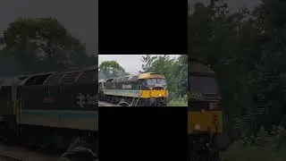 Class 47's D1924 'Crewe Diesel Depot' & 47712 'Lady Diana Spencer' On The Mazy Day Statesman Tour