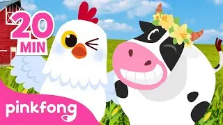 La Vaca Lola - Pinkfong | ¿Quién vive en la granja de Pinkfong? | Canciones Infantiles