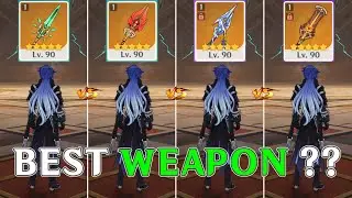 Лучшее ОРУЖИЕ для C0 Flins!! Bloodsoaked Ruins против Staff of Homa?? Genshin Impact