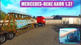 MERCEDES -BENZ AXOR 1.37 MOD ETS2 (EUROTRUCKSIMULATOR2) - #ETS2 #PROMODS  #LOGİTECHDFGT
