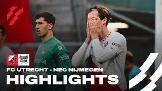 FC Utrecht verliest van NEC | HIGHLIGHTS