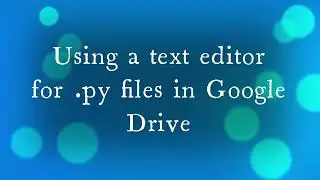 Python modules in Jupyter and Google Colab (03 lecture part c video 1)