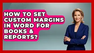 How To Set Custom Margins In Word For Books & Reports? - Docs and Sheets Pro