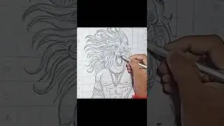 mahavarat narachimaji 🙏drawing with colour##part-1##narachimaji##viral##short#